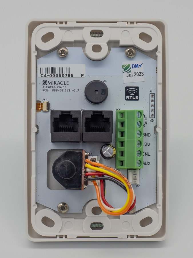 MIRACLE CareCall4 Master Call Point, Patient Call w/ Socket - Image 2