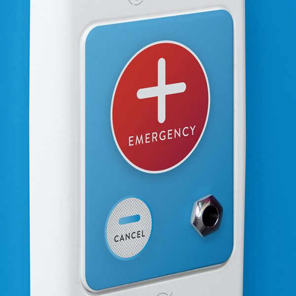 MIRACLE CareCall4 Master Call Point, Emergency w/ Socket