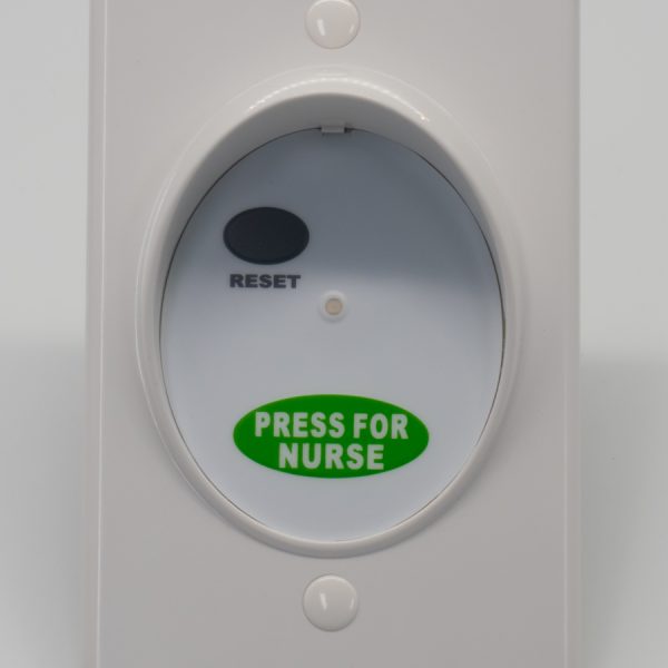 CAREPLUS Wet Area Call Point - Nurse Call Green, Latching and Momentary Combo