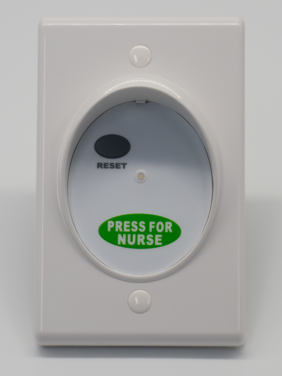 CAREPLUS Wet Area Call Point - Nurse Call Green, Latching and Momentary Combo