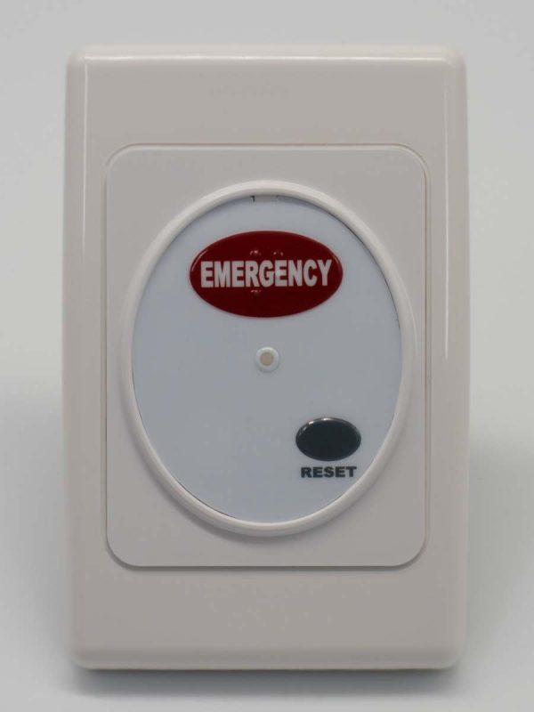 CAREPLUS Dry Area Call Point - Emergency Red, RJ45 Momentary