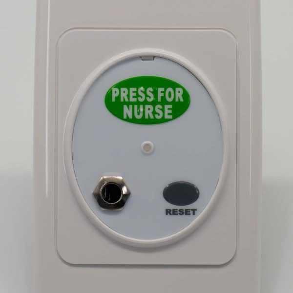CAREPLUS Dry Area Call Point - Nurse Call Green, Latching w/ Socket