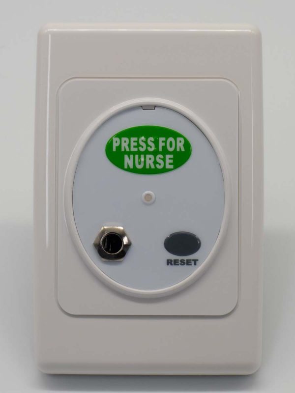 CAREPLUS Dry Area Call Point - Nurse Call Green, Latching w/ Socket