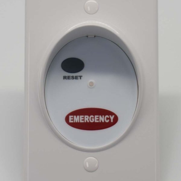 CAREPLUS Wet Area Call Point - Emergency Red, Latching and Momentary Combo