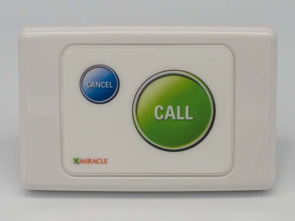 MIRACLE CareCall Wireless MKIII Call Point, Master Patient Call, Horizontal, AU Frequency