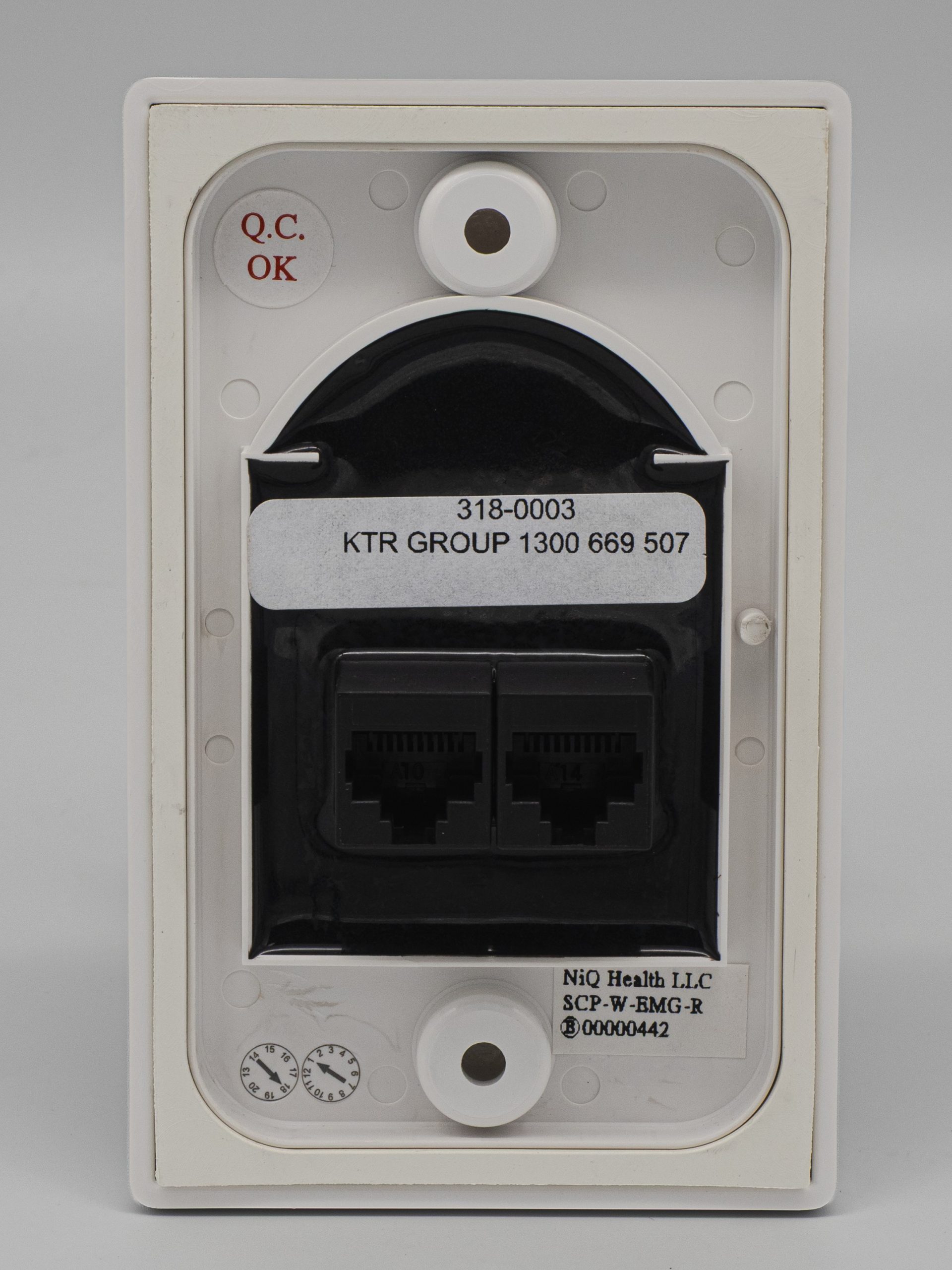 CAREPLUS Wet Area Call Point - Emergency Red, Antimicrobial - Image 2