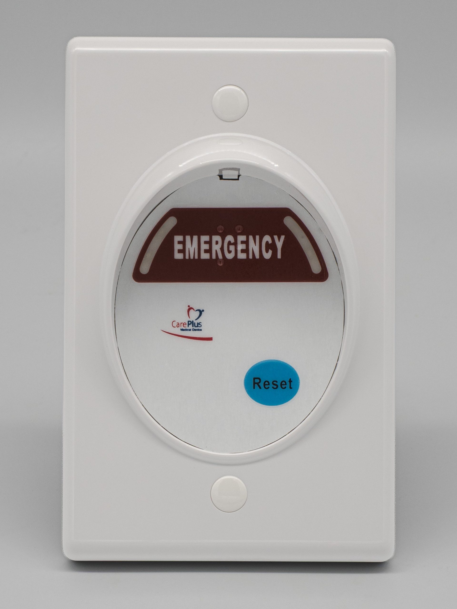 CAREPLUS Wet Area Call Point - Emergency Red, Antimicrobial